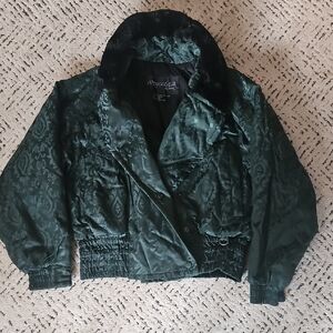 Stradivarius Women's Green Ski Jacket